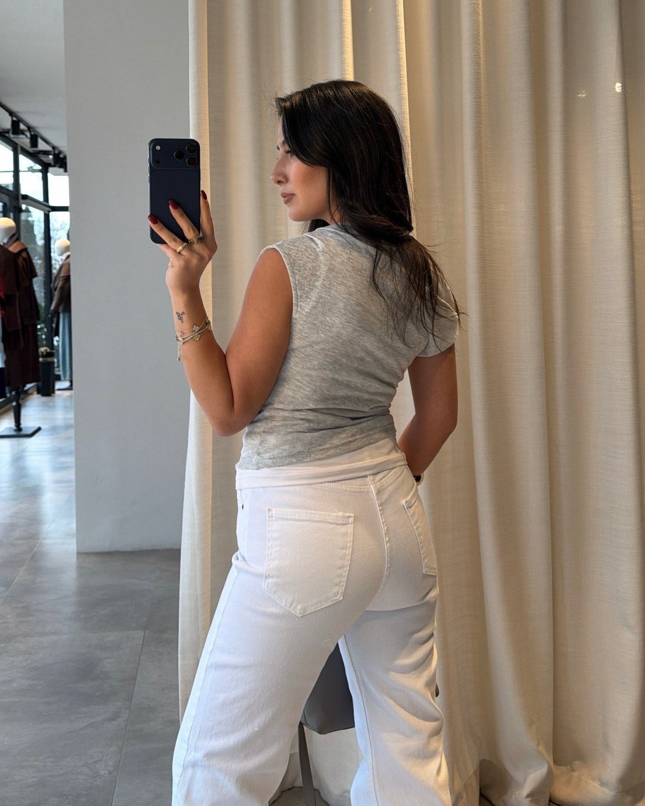 Oculos two-piece blouse
