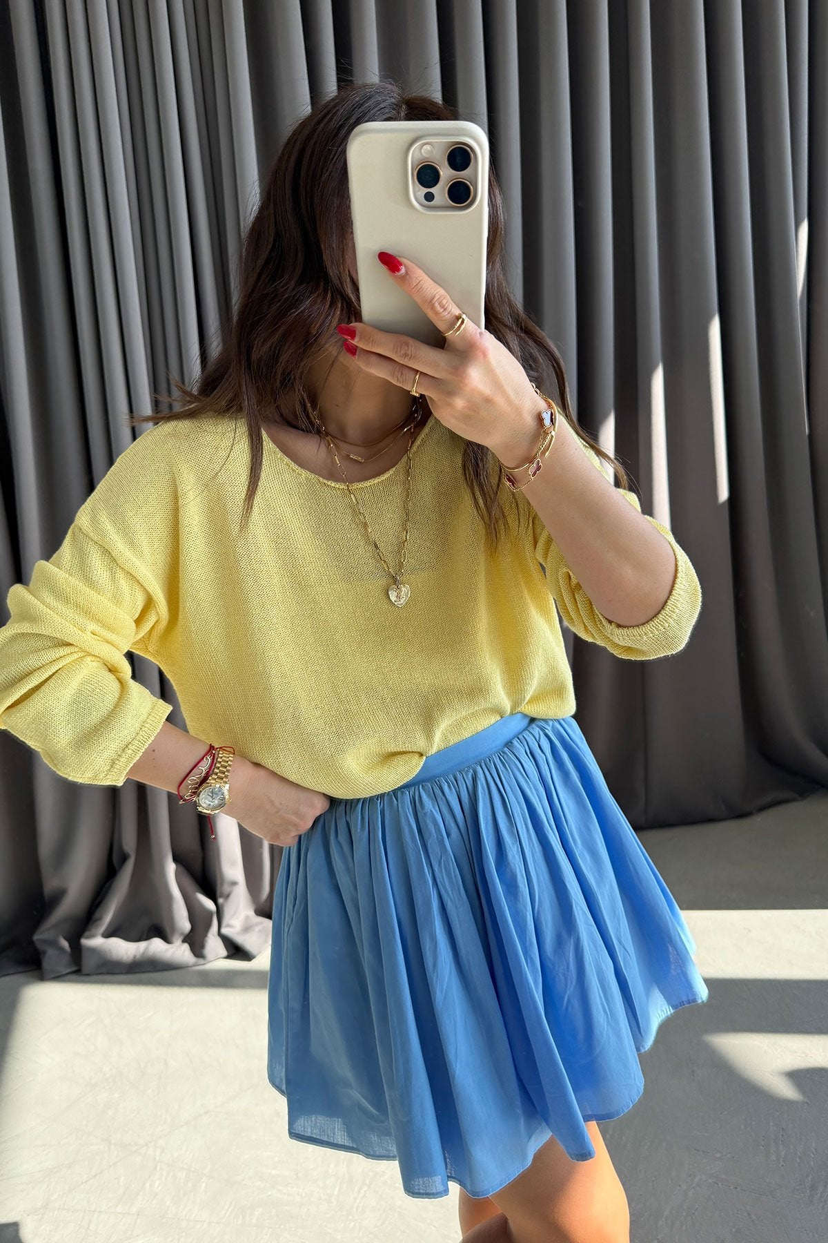 Kathy fine Mercerized knitwear