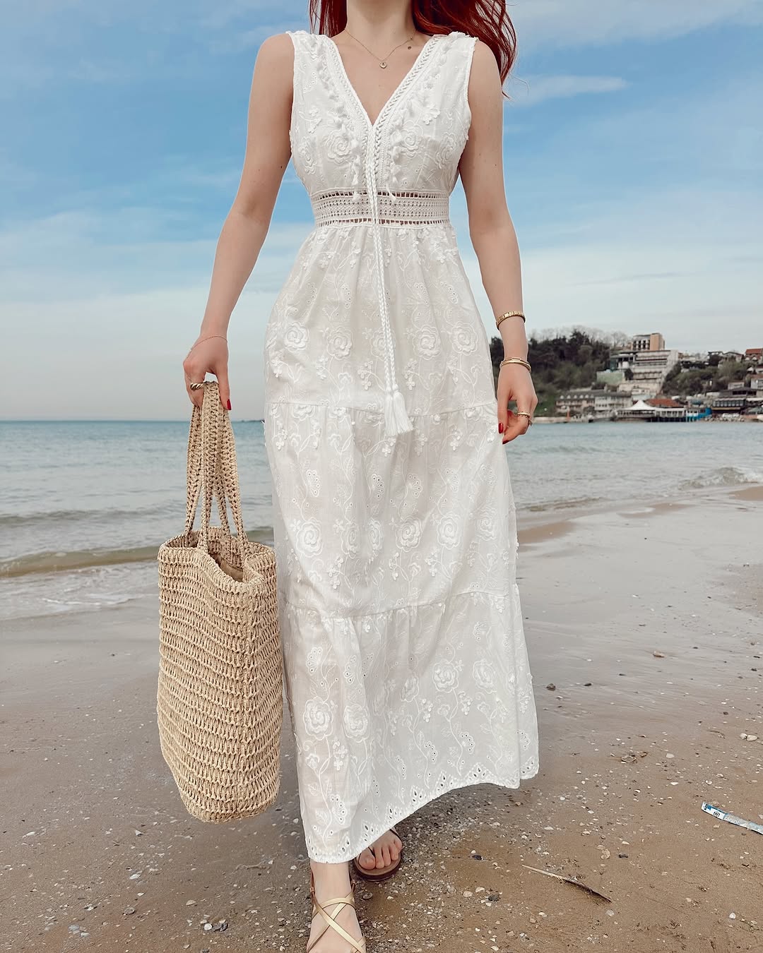 Strappy Bohemian dress