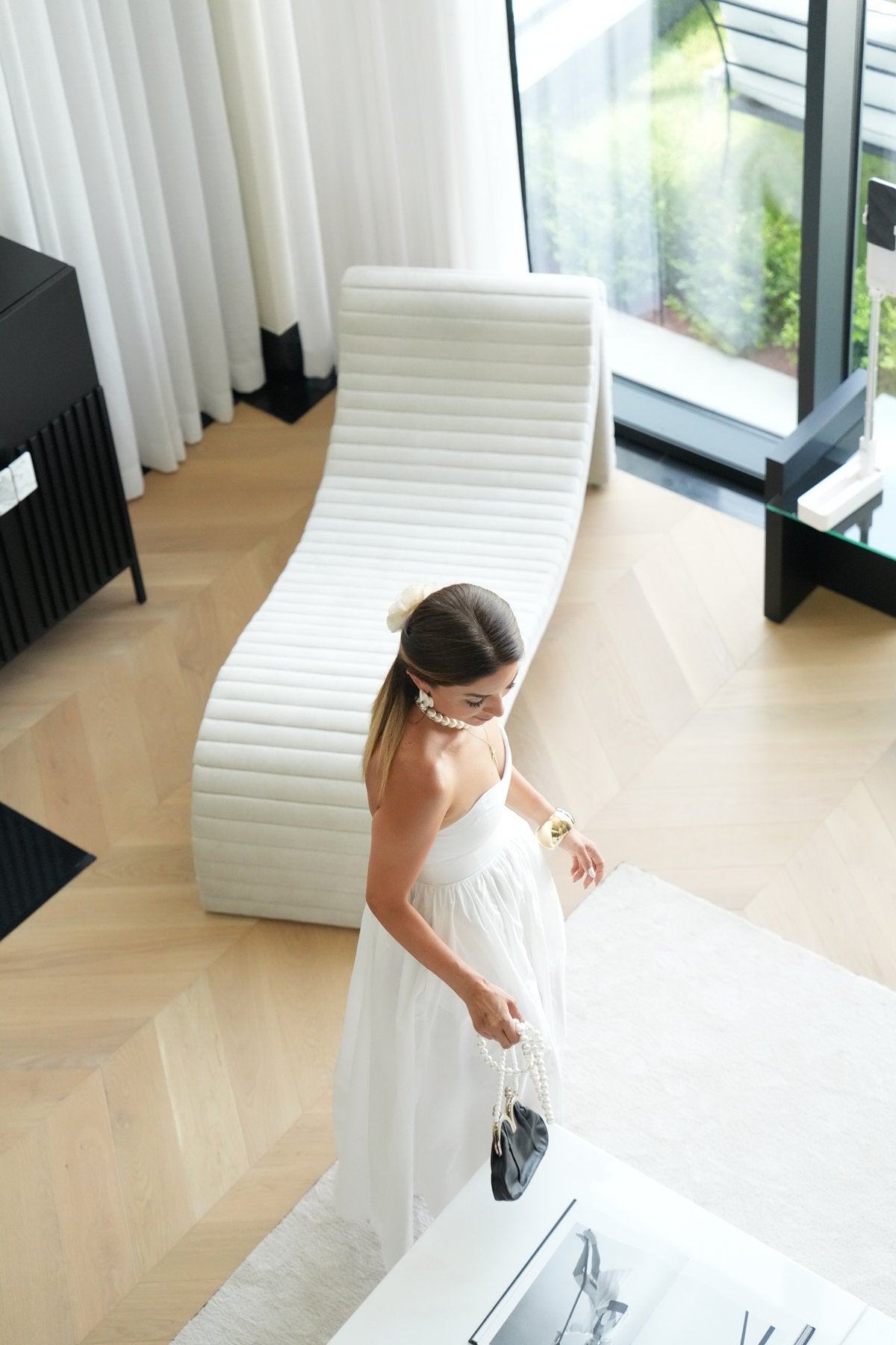 White dress