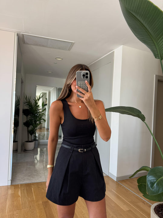 Ribbed tank top