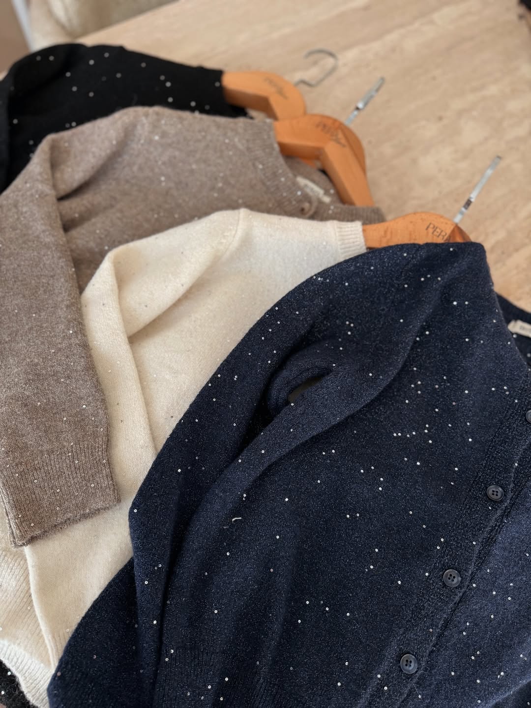 Glittery cardigan