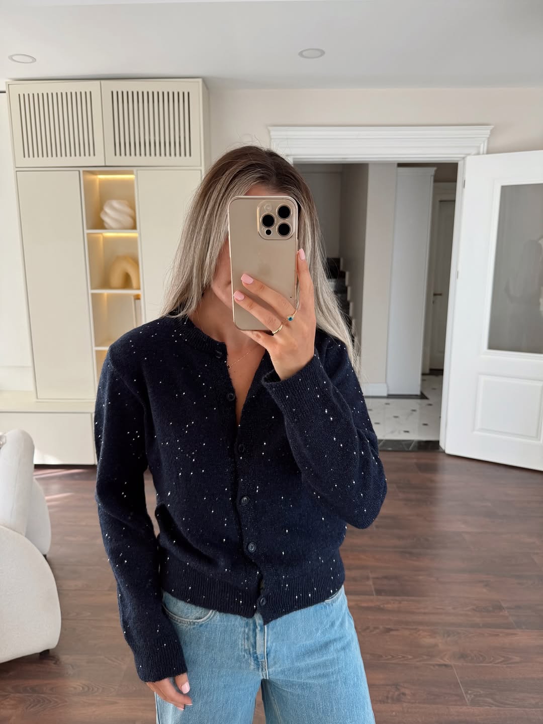 Glittery cardigan