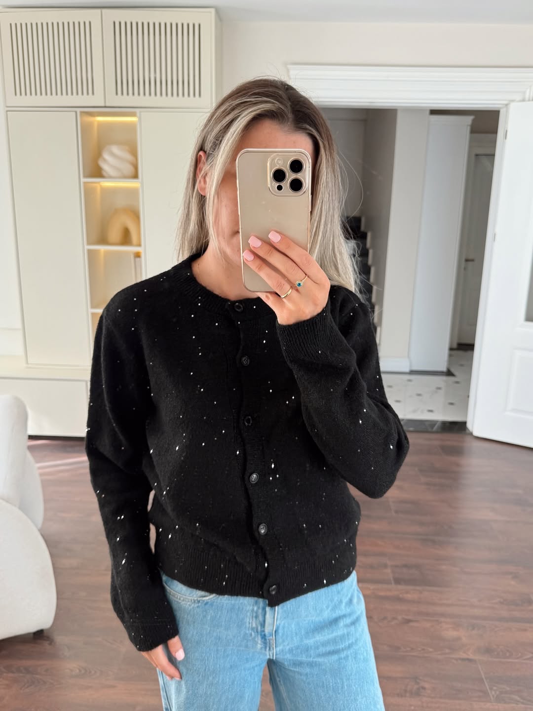 Glittery cardigan