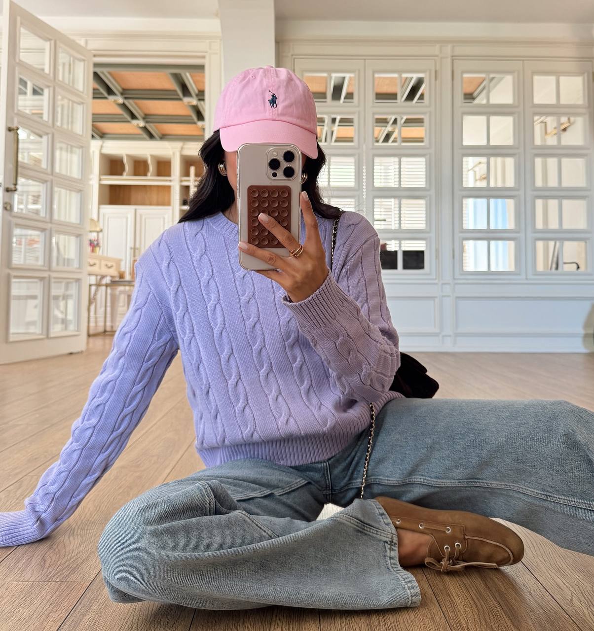 Lauren hair knit sweater