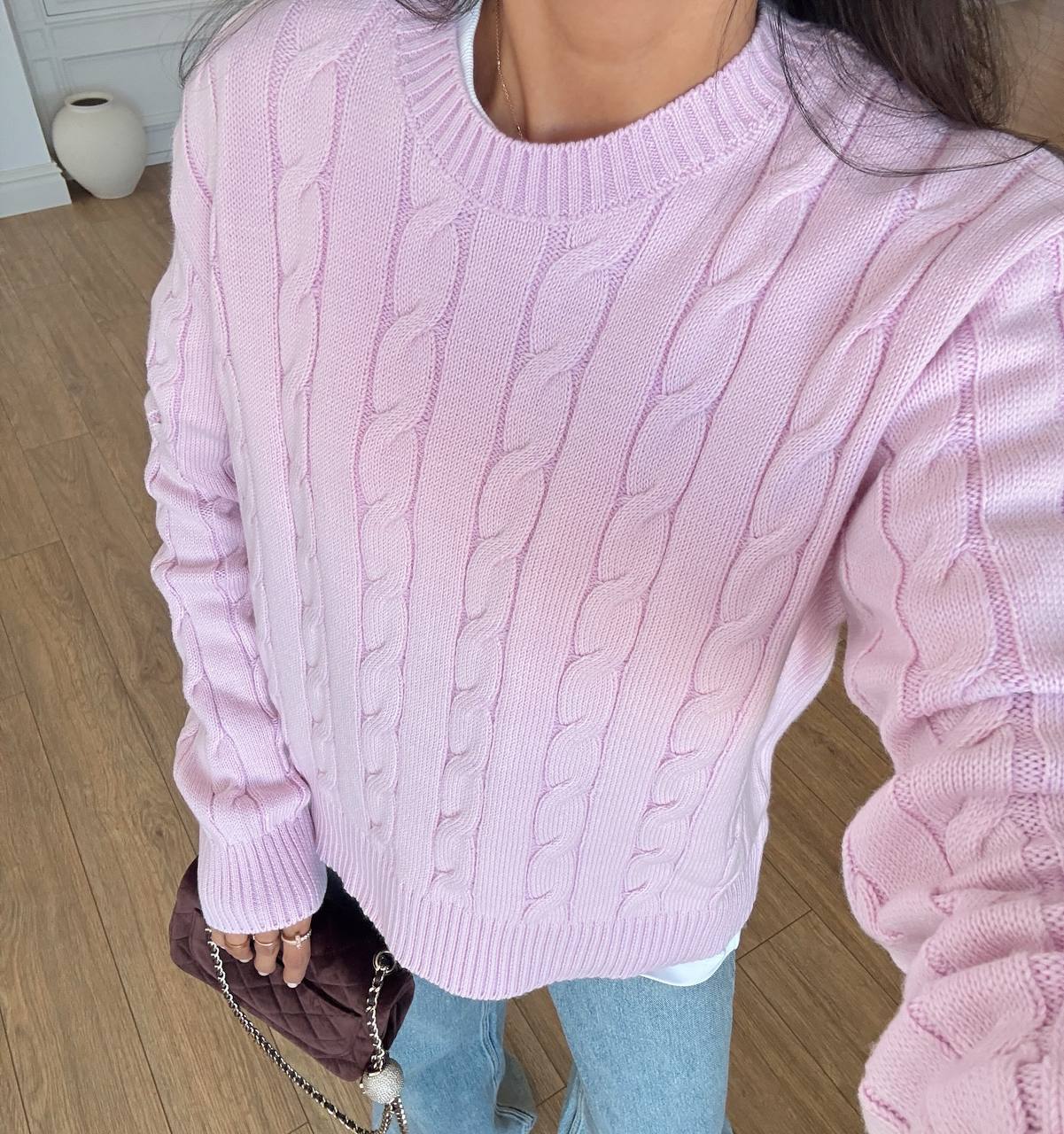 Lauren hair knit sweater