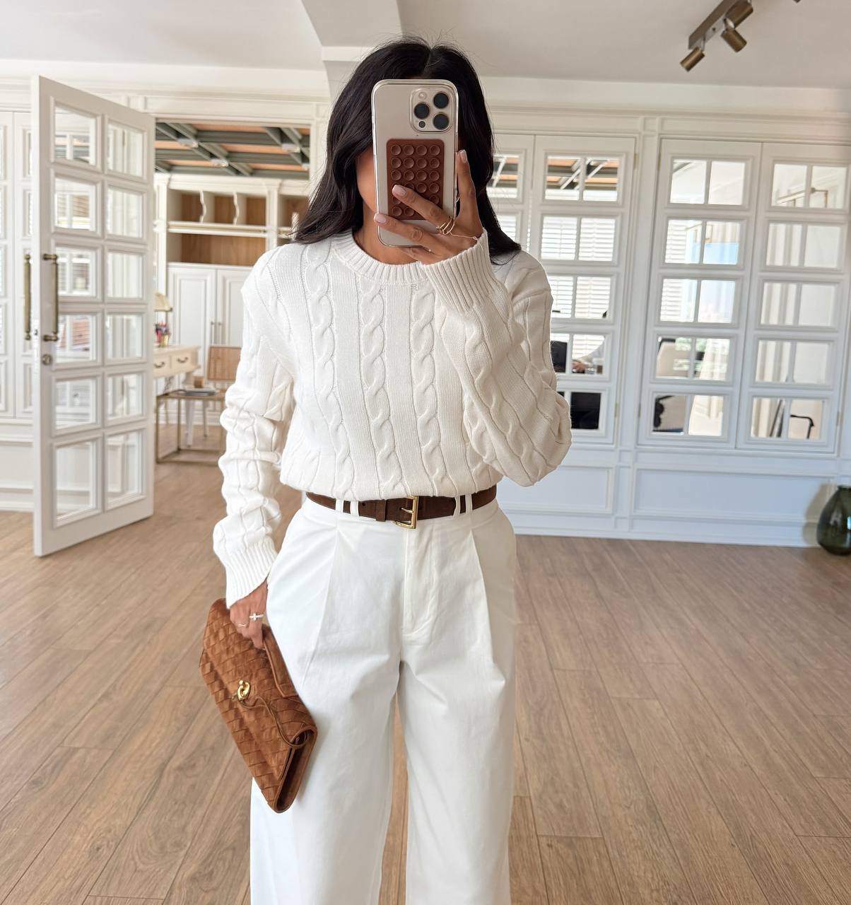 Lauren hair knit sweater