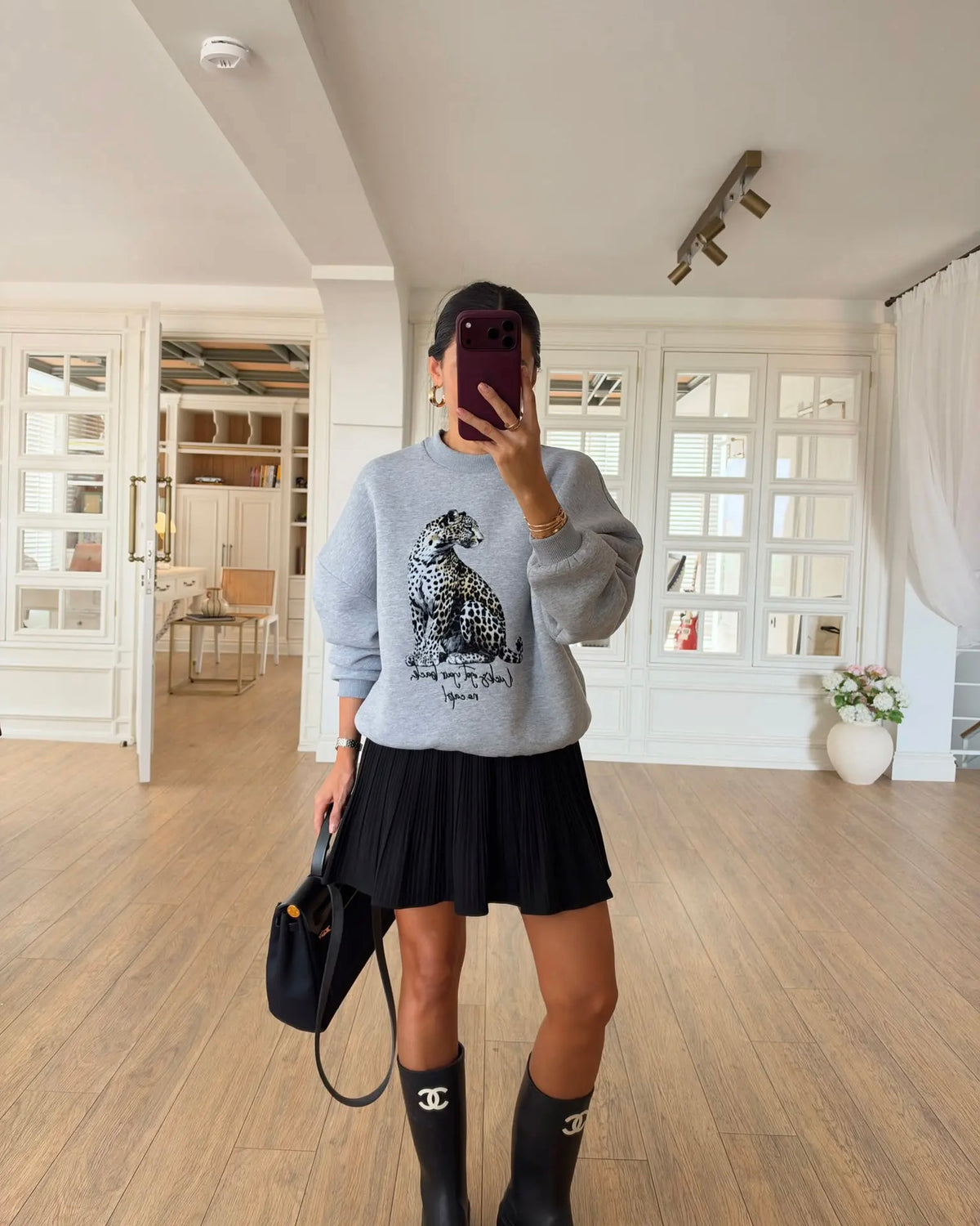 Leopard sweatshirt
