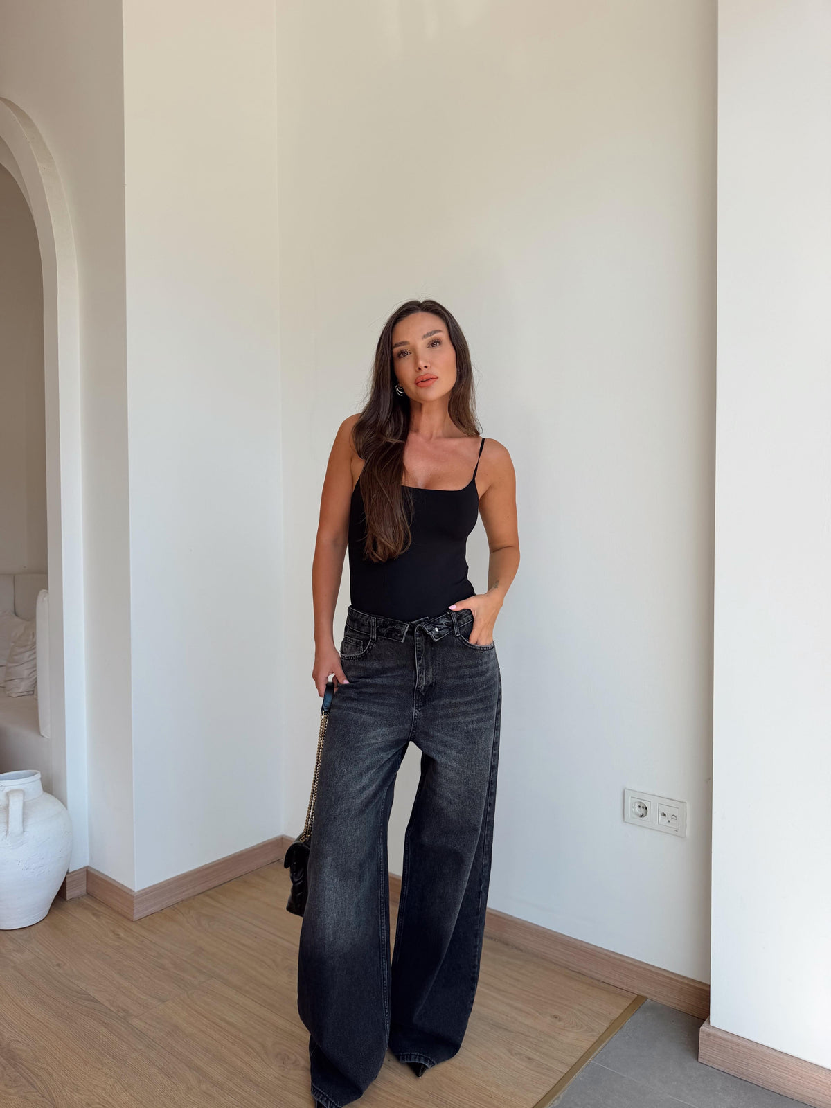 Baggy denim jeans