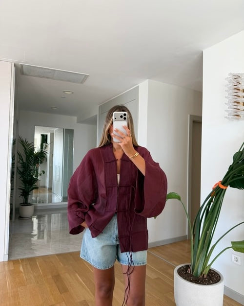 Drawstring Shirt
