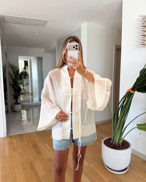 Drawstring Shirt
