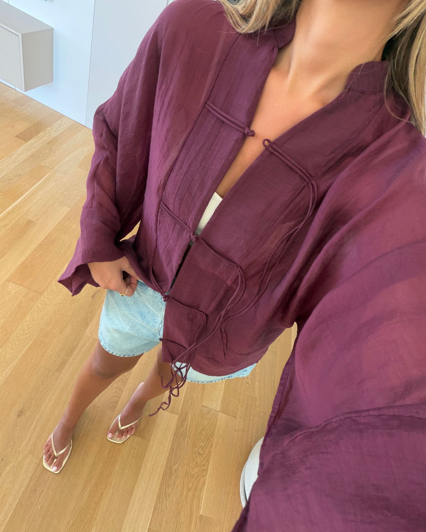 Drawstring Shirt