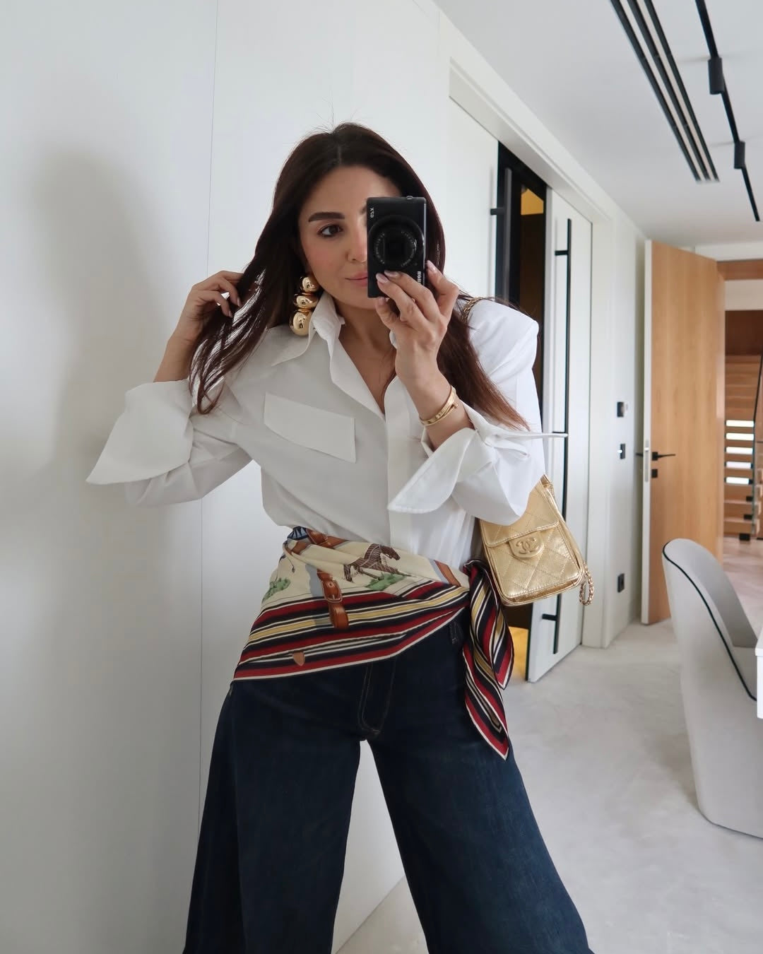 Padded classic shirt