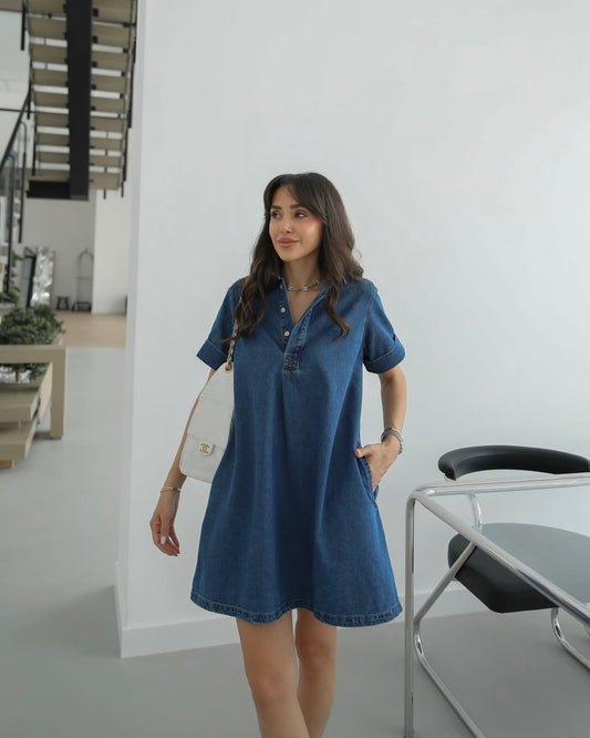 Denim dress