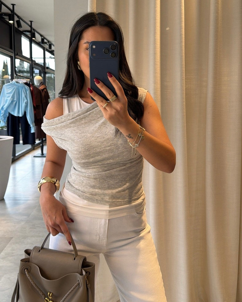 Oculos two-piece blouse