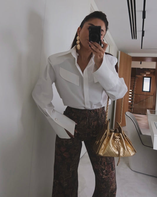 Padded classic shirt