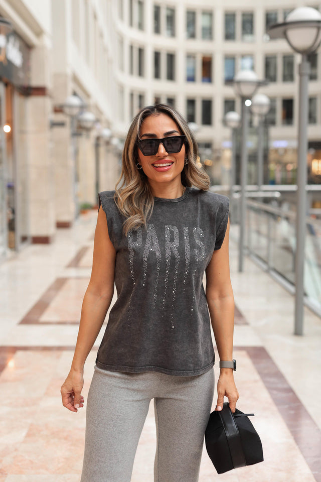 Paris Padded T-shirt