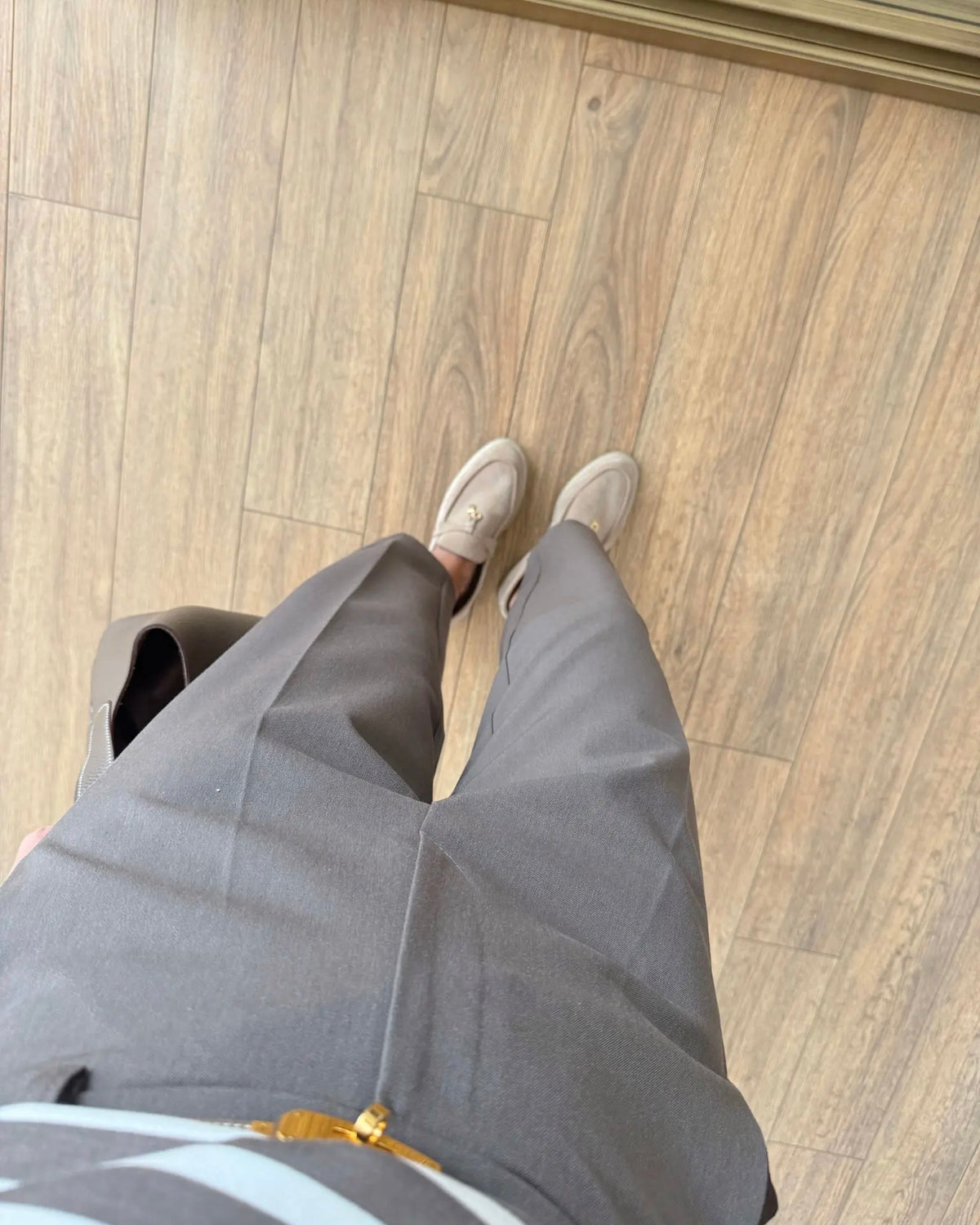 Classic straight cut trousers
