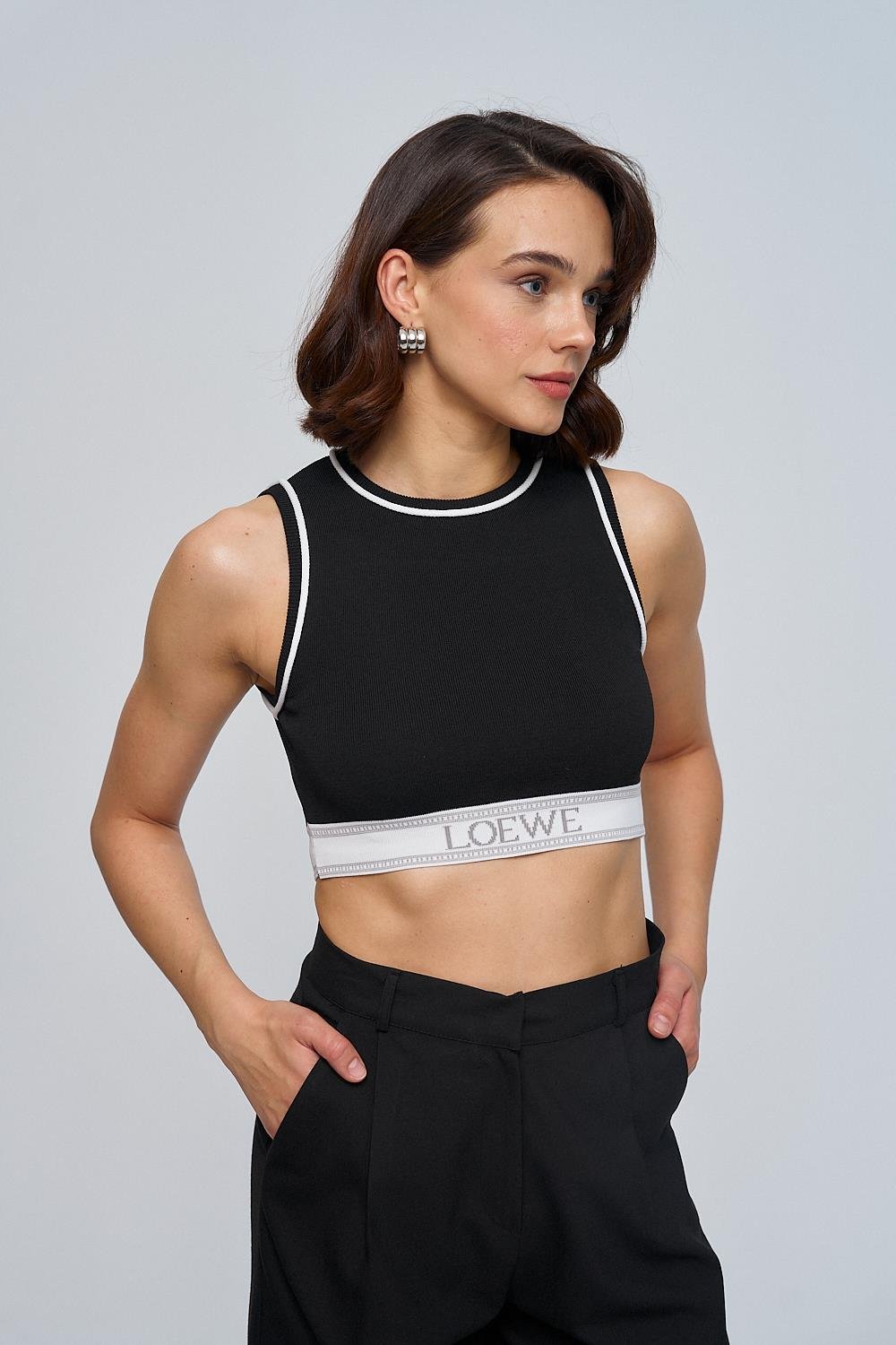 Cycling Knitwear Crop