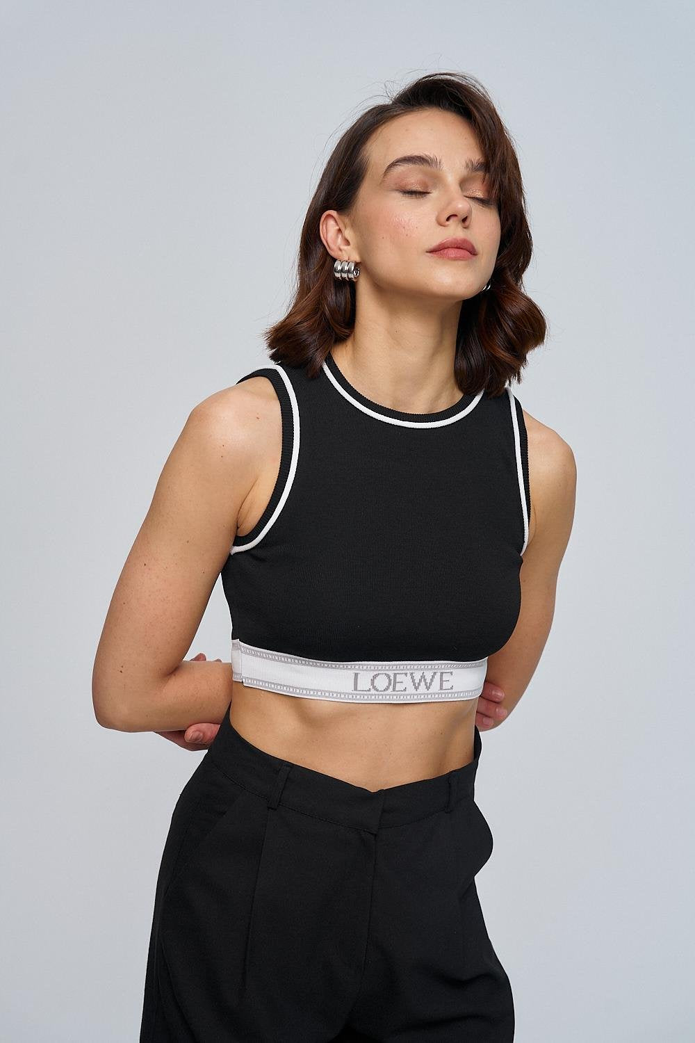 Cycling Knitwear Crop