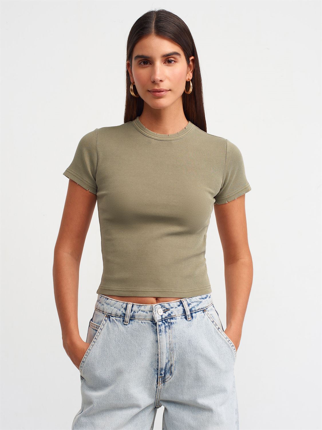 Stretch Crop T-shirt