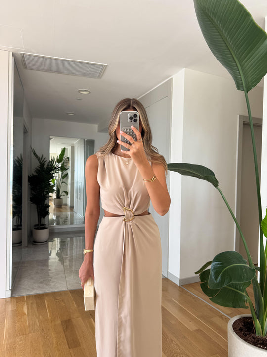 Low-cut dress