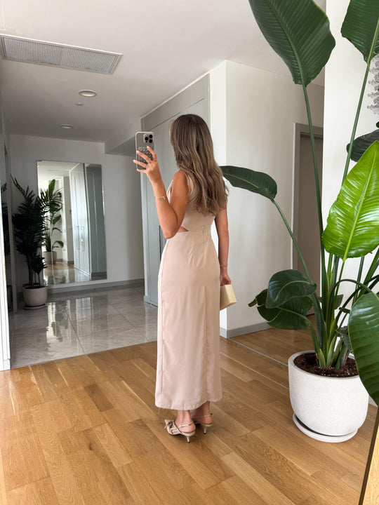 Low-cut dress