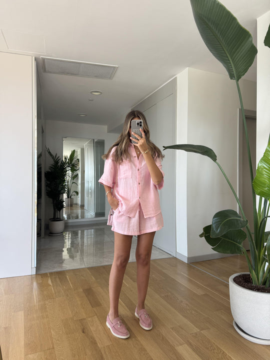 Posse muslin shorts set