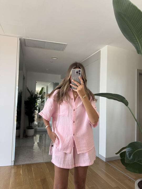 Posse muslin shorts set