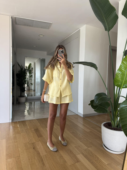 Posse muslin shorts set