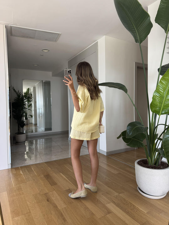 Posse muslin shorts set