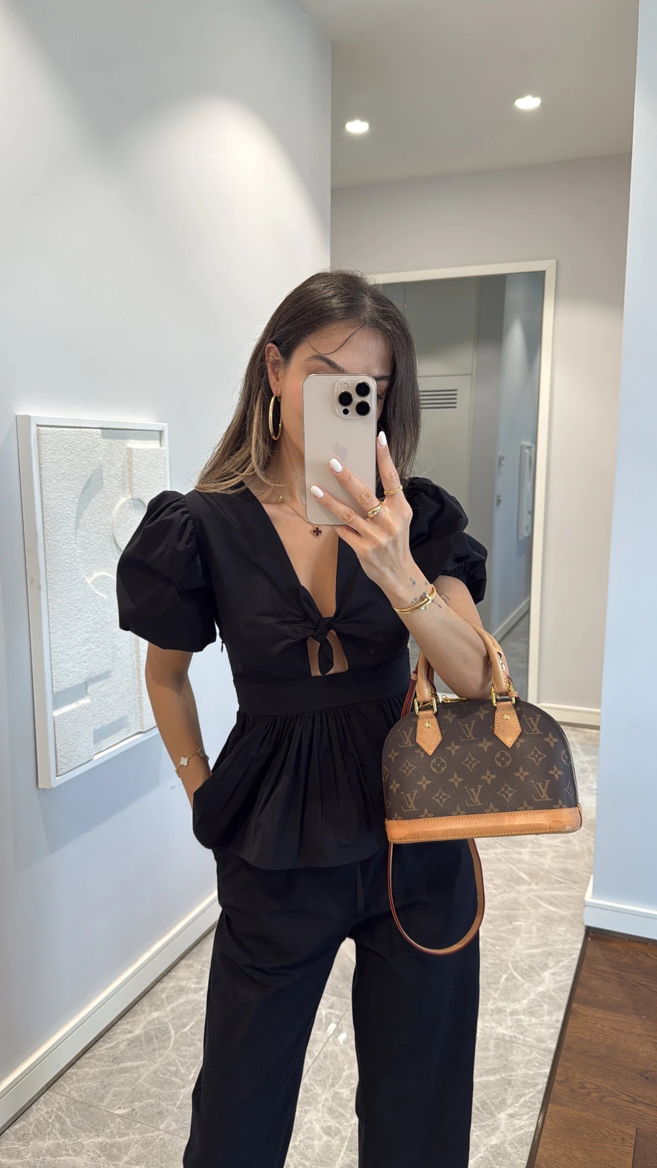 Rolled short sleeve trousers suit