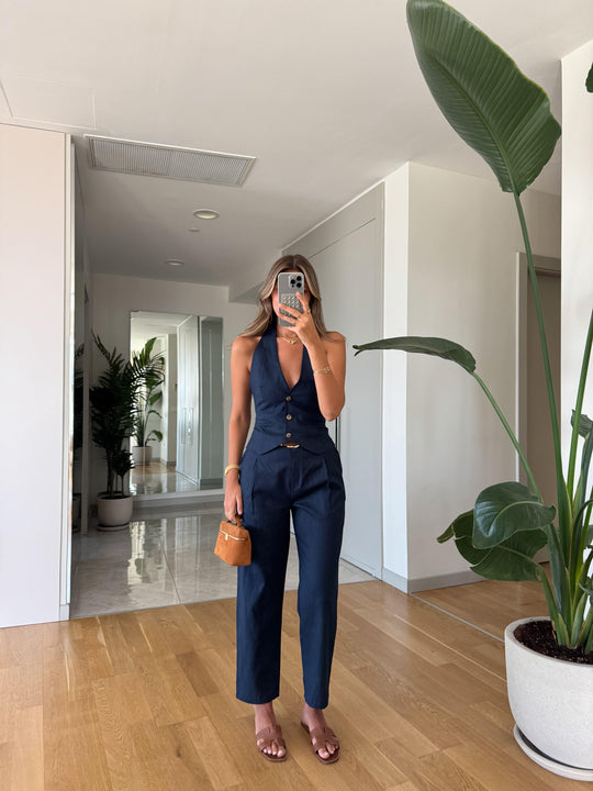 Vest trouser set