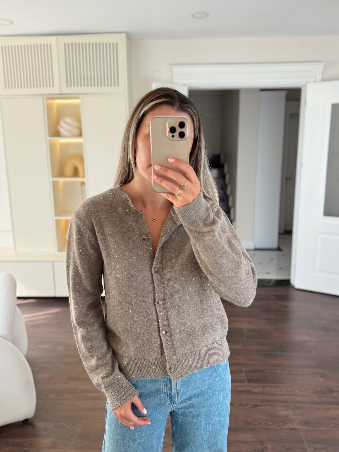 Glittery cardigan