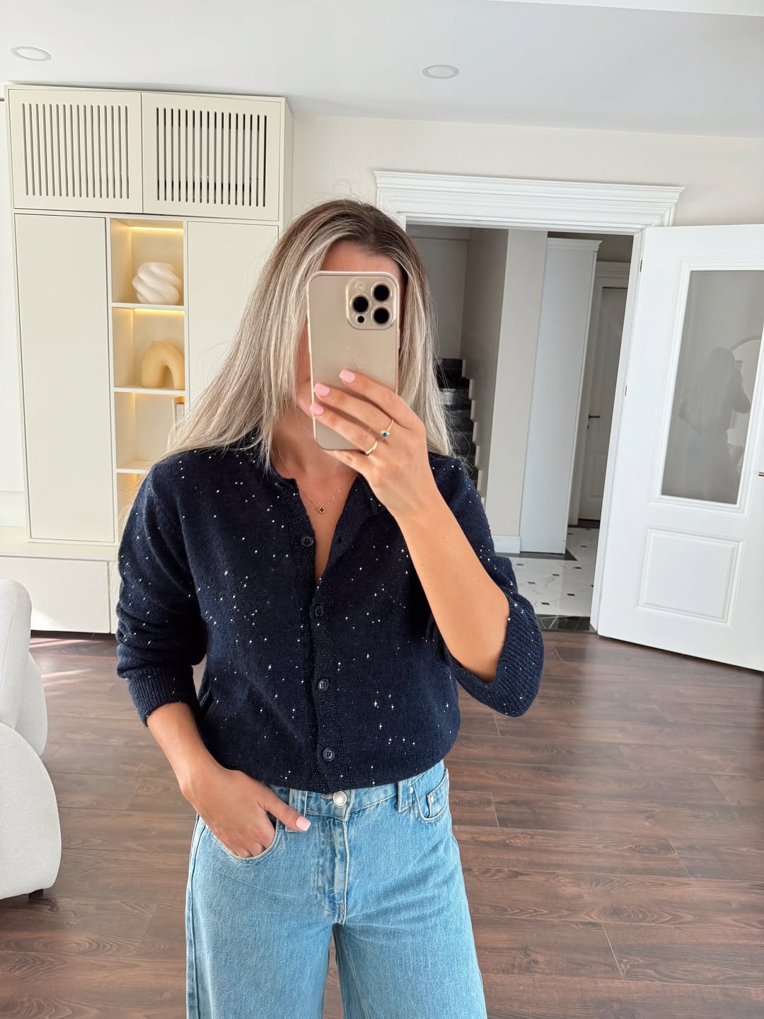 Glittery cardigan