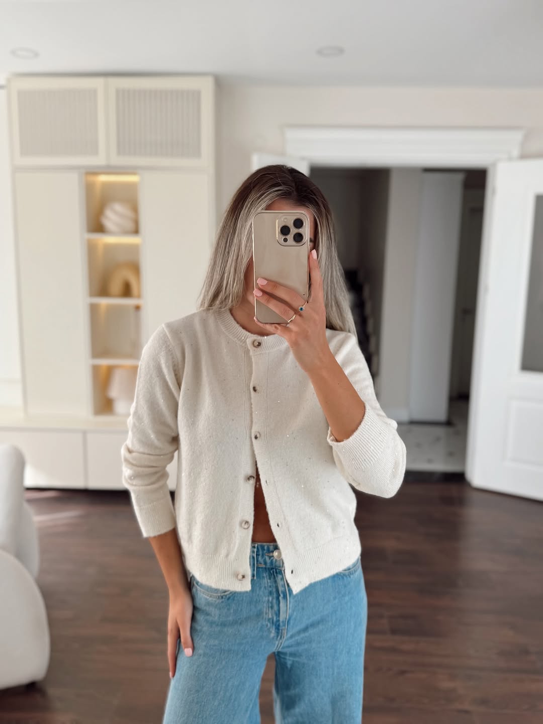Glittery cardigan