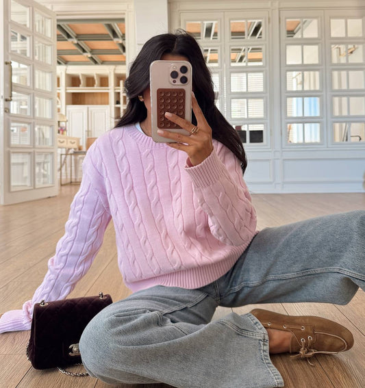 Lauren hair knit sweater