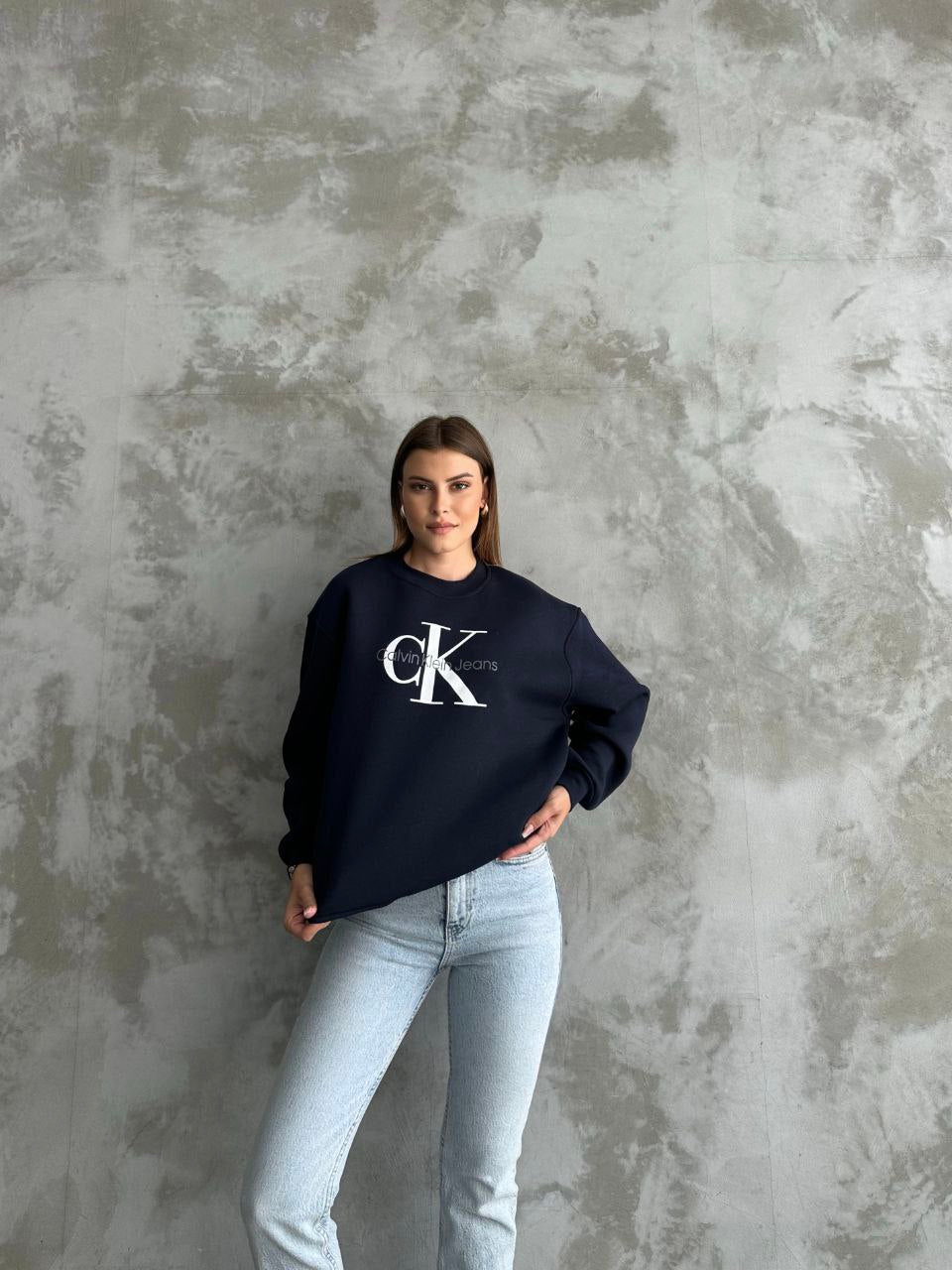 CK Brand oversized hoodie