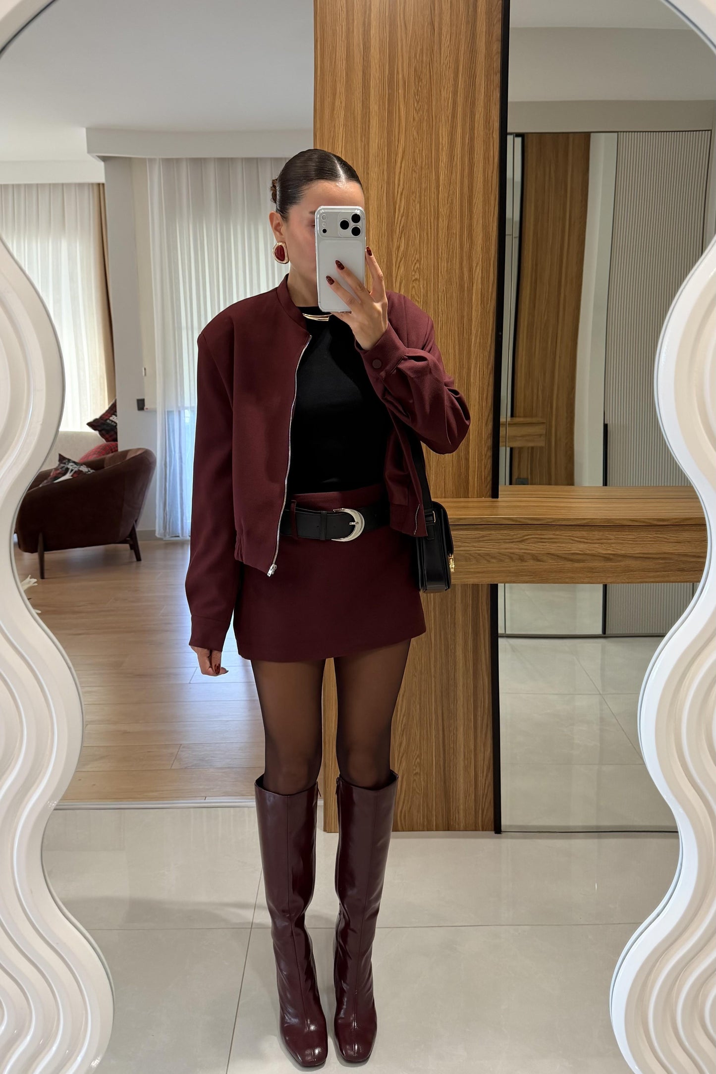 Scarlett jacket short skirt set