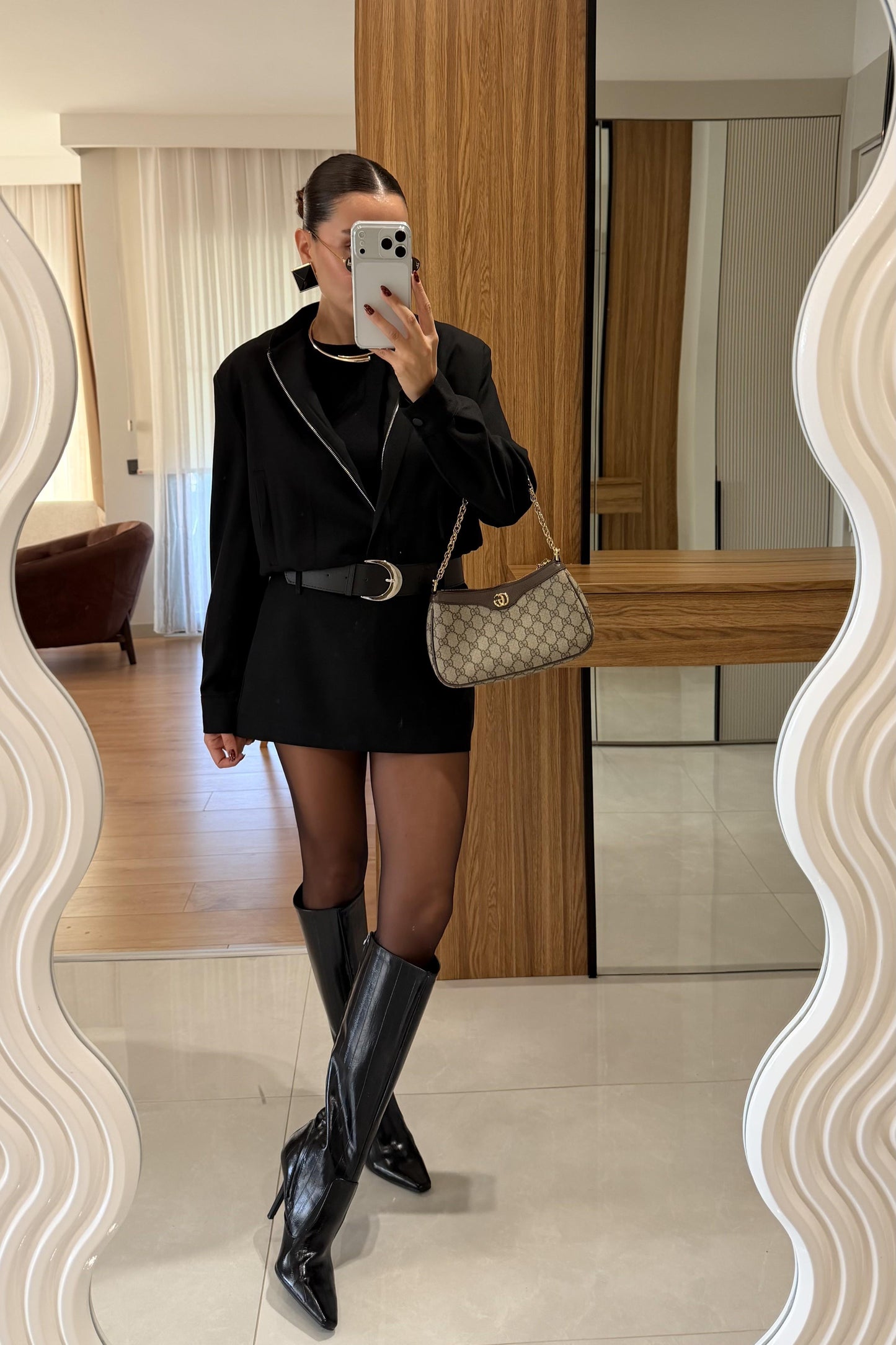 Scarlett jacket short skirt set